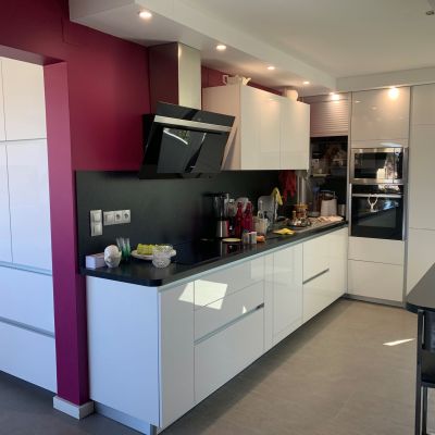 Cuisine Laquée Blanche