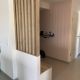 Meuble d’entrée avec séparation en bois 2